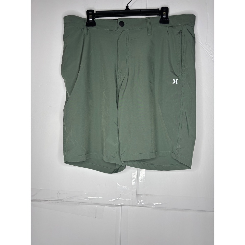 Hurley Mens Hybrid Walk Shorts Sage Green Size 36 Quick Dry Performance‎ Surf